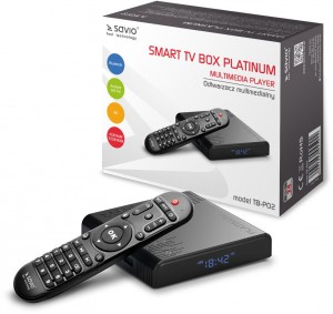 Savio Smart TV Box Platinum TB-P02 4/32GB BT