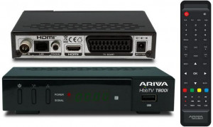 Tuner Ariva T800i HbbTV DVB-T2 H.265 HEVC