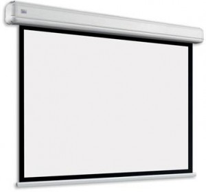 Ekran elektryczny Adeo Screen Elegance B05 (czarne ramki 50mm)