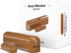 FIBARO Door/Window  Sensor ( brąz czujnik otwarcia drzwi lub okna)