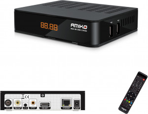 Tuner AMIKO Mini Combo 4K UHD (DVB-T2/S2)