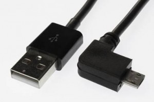 Kabel USB micro USB kątowy do smartfona, tableta 3 lata GW